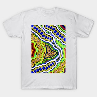 Aboriginal Art - Emu Dreaming T-Shirt